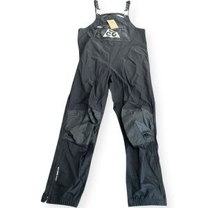 Nike ACG Storm Fit Overalls Puddle Black Pants Youth Unisex size Large New NWT